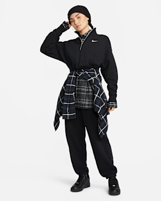 Nike Sportswear Phoenix Fleece Women's 1/4-Zip Cropped Sweatshirt